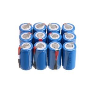 ANMAS POWER 12PCS Blue Sub C NiCd Batteries SC 1.2V 1800mAh
