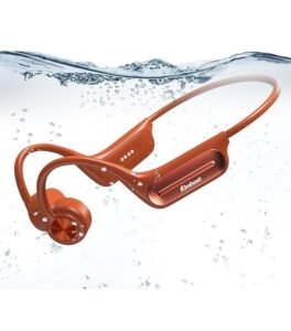 KIM HOST Swimming Bone Conduction Open-Ear Headphones Bluetooth 5.3 Sport Headset 32GB MP3 Player IP68 Waterproof