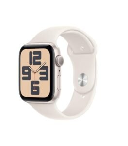 Apple Watch SE (2nd Gen) GPS 40mm Smartwatch with Starlight Aluminium Case with Starlight Sport Band