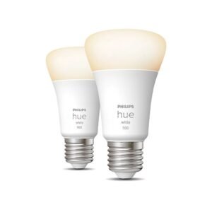 PHILIPS HUE ES A19 LED SMART LIGHT BULB 8.5W 806LM 2 PACK (875PP)